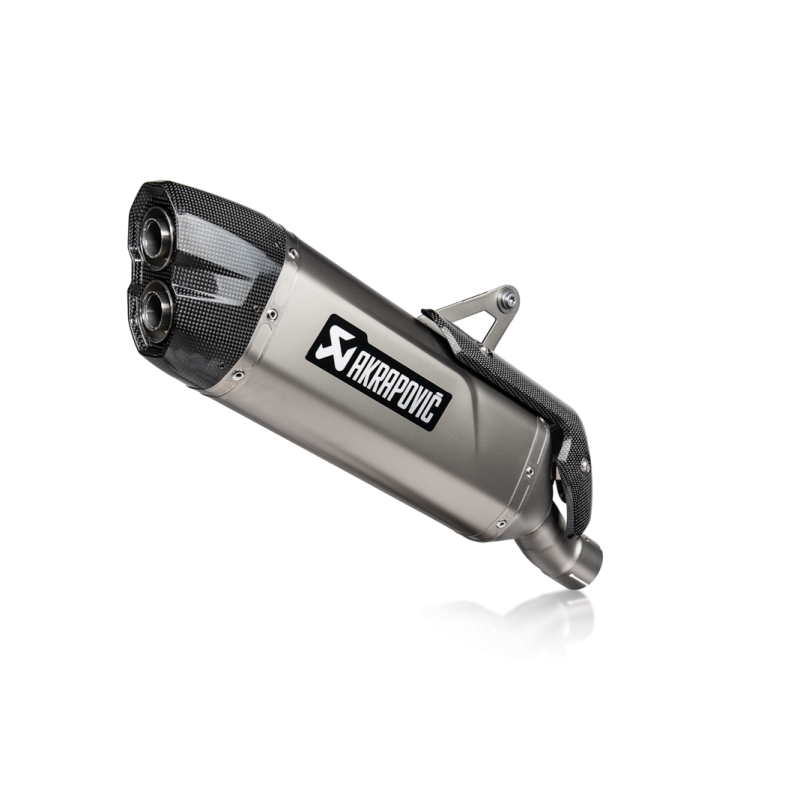 Akrapovic Silenziatore Omologato Titanio per Ducati MULTISTRADA V2 / S 2025-2026