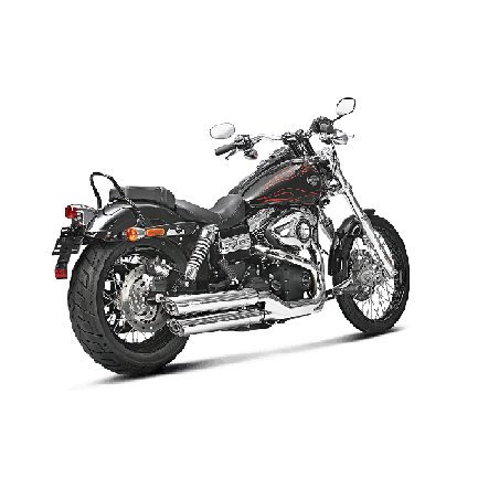 Akrapovic Slip-On Omologato per Harley Davidson FXDWG Wilde Glilde