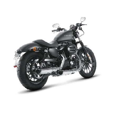 Akrapovic Slip-On Omologato per Harley Davidson XL1200N Nightster 2007-2012
