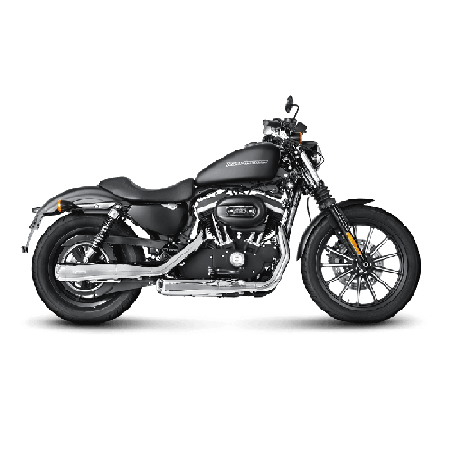 Akrapovic Slip-On Omologato per Harley Davidson XL1200N Nightster 2007-2012