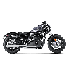 Akrapovic Slip-On Omologato per Harley Davidson XL1200T Super Low 2014-2015