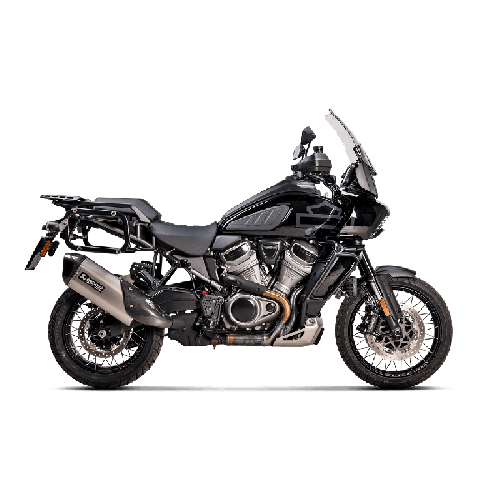 Akrapovic Slip-On Omologato Carbonio Titanio per Harley Davidson 2021-2024