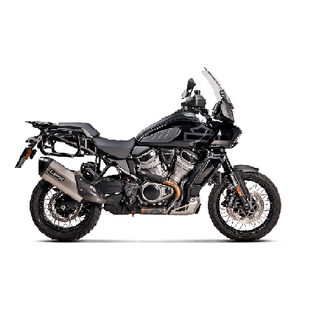 Akrapovic Slip-On Omologato Carbonio Titanio per Harley Davidson 2021-2024