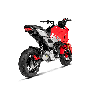Akrapovic Scarico Completo Non omologato Inox per Honda MSX 125 / GROM 2019-2020