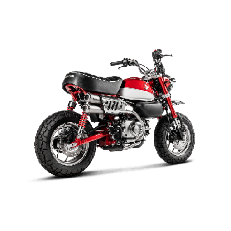 Akrapovic Slip-On Non omologato Carbonio Inox per Honda MONKEY 2019-2026