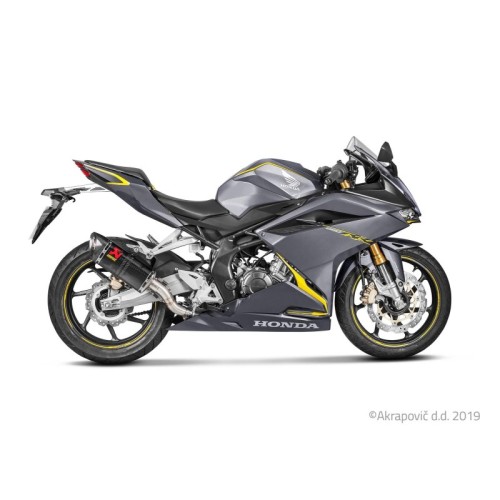 Akrapovic Silenziatore Non omologato Carbonio per Honda CBR 250 RR 2017-2026