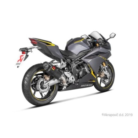 Akrapovic Silenziatore Non omologato Carbonio per Honda CBR 250 RR 2017-2026