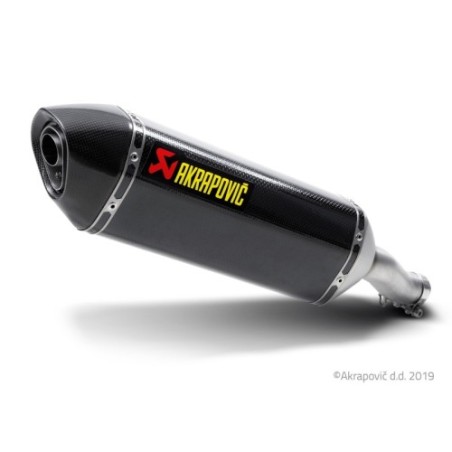 Akrapovic Silenziatore Omologato Carbonio per Honda CB400-500X 2013-2016