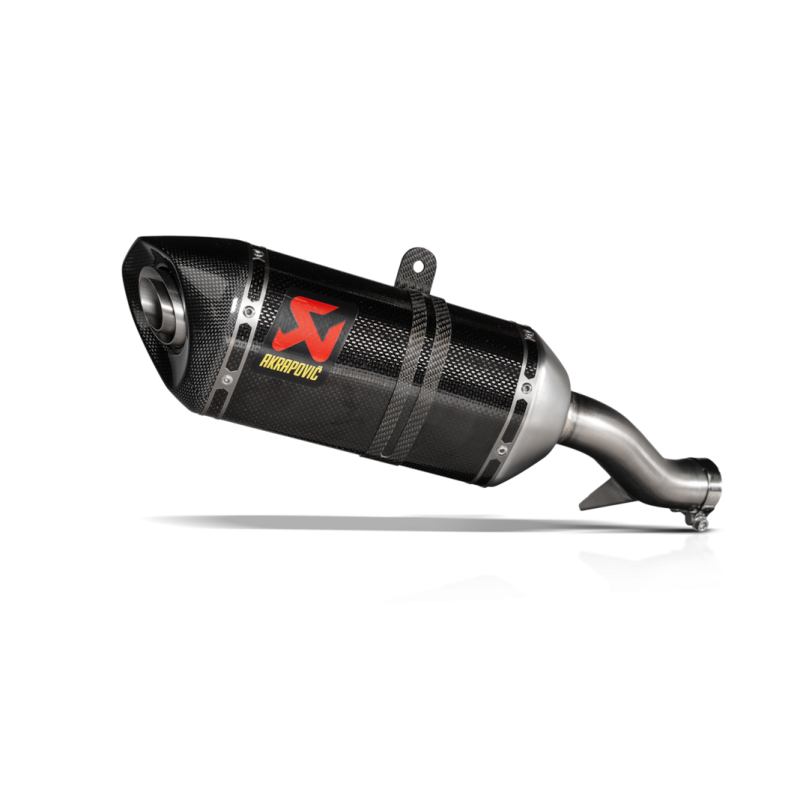 Akrapovic Silenziatore Omologato Carbonio per Honda CB400-500X 2020-2024