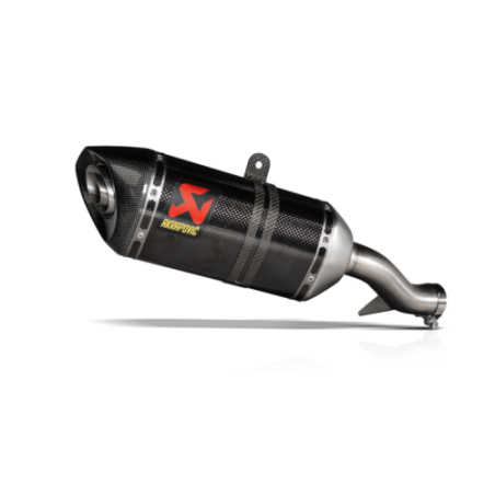 Akrapovic Silenziatore Omologato Carbonio per Honda CB400-500X 2020-2024
