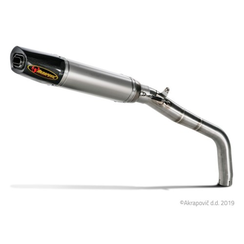 Akrapovic Silenziatore Omologato Carbonio Titanio per Honda CBR 600 RR 2007-2008