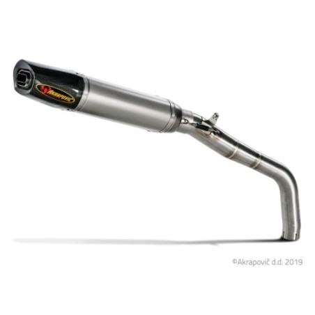 Akrapovic Silenziatore Omologato Carbonio Titanio per Honda CBR 600 RR 2007-2008