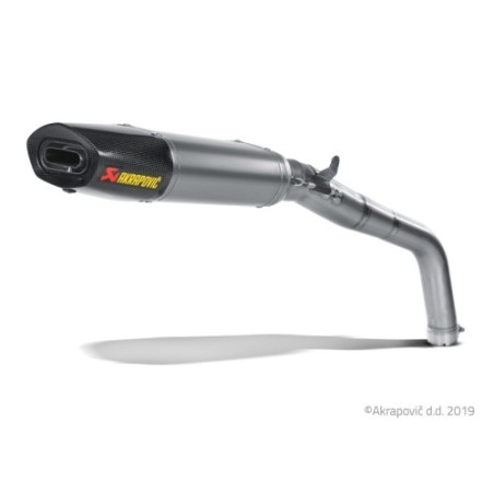 Akrapovic Silenziatore Omologato Carbonio Titanio per Honda CBR 600 RR 2009-2012