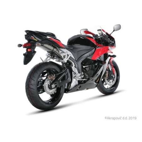 Akrapovic Silenziatore Omologato Carbonio Titanio per Honda CBR 600 RR 2009-2012
