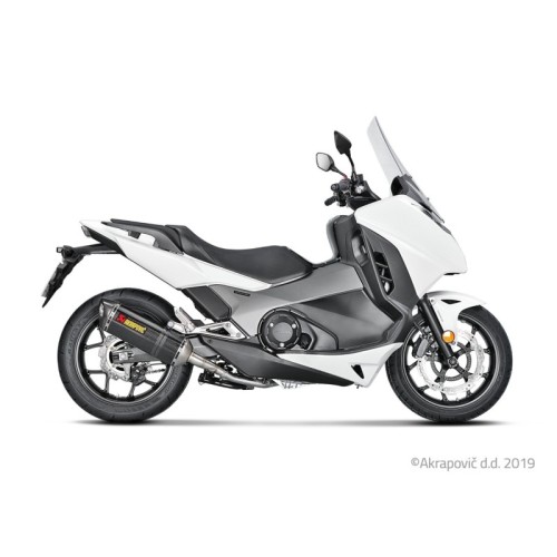 Akrapovic Silenziatore Omologato Carbonio Inox per Honda NC 750 S / NC 700 X 2012-2020