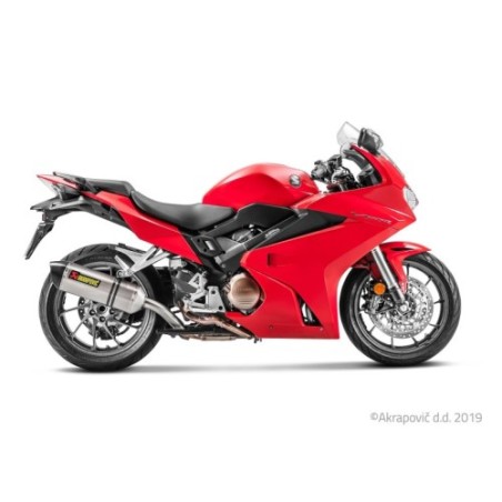 Akrapovic Silenziatore Omologato per Honda CROSSRUNNER VFR800X 2017-2020