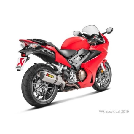 Akrapovic Silenziatore Omologato per Honda CROSSRUNNER VFR800X 2017-2020