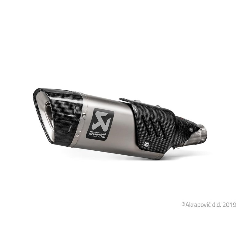 Akrapovic Silenziatore Omologato Carbonio Titanio per Honda CB 1000 R 2018-2024