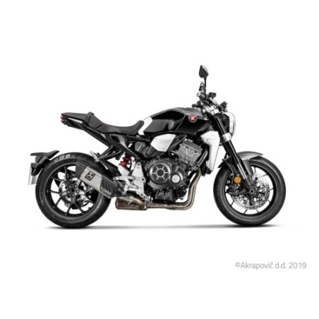 Akrapovic Silenziatore Omologato Carbonio Titanio per Honda CB 1000 R 2018-2024