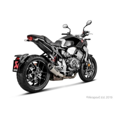 Akrapovic Silenziatore Non omologato Carbonio Titanio per Honda CB 1000 R 2018-2024