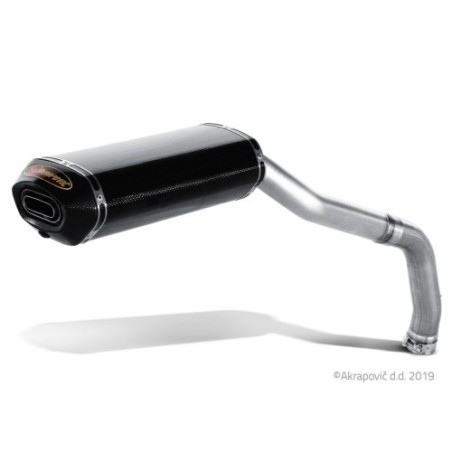 Akrapovic Silenziatore Omologato Carbonio per Honda CBR 1000 RR / CBR 1000 RR ABS 2006-2007