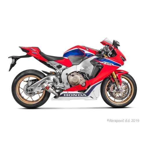 Akrapovic Silenziatore Non omologato Titanio per Honda CBR 1000 RR / CBR 1000 RR ABS 2017-2019
