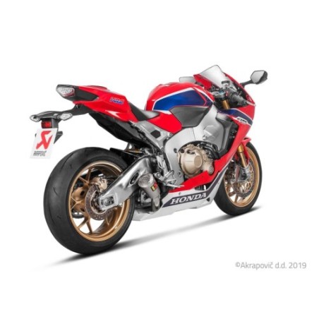 Akrapovic Silenziatore Non omologato Titanio per Honda CBR 1000 RR / CBR 1000 RR ABS 2017-2019