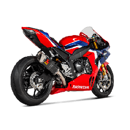 Akrapovic Slip-On Non omologato Carbonio Titanio per Honda CBR 1000RR-R Fireblade SP 2020-2023
