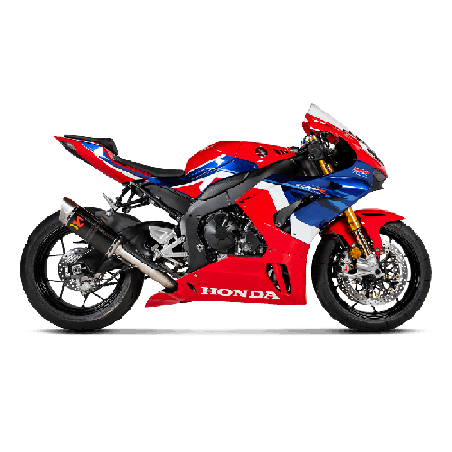 Akrapovic Slip-On Non omologato Carbonio Titanio per Honda CBR 1000RR-R Fireblade SP 2020-2023
