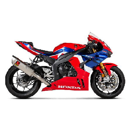 Akrapovic Scarico Completo Non omologato Carbonio Titanio per Honda CBR 1000RR-R Fireblade SP 2020-2023