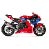 Akrapovic Scarico Completo Non omologato Carbonio Titanio per Honda CBR 1000RR-R Fireblade SP 2020-2023