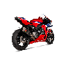 Akrapovic Slip-On Non omologato Carbonio Titanio per Honda CBR 1000RR-R Fireblade SP 2024-2026