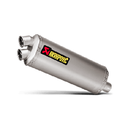 Akrapovic Silenziatore Omologato Titanio per Honda CRF1000L Africa Twin 2016-2019