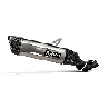 Akrapovic Slip-On Omologato Carbonio Titanio per Honda CRF1100L Africa Twin 2020-2023