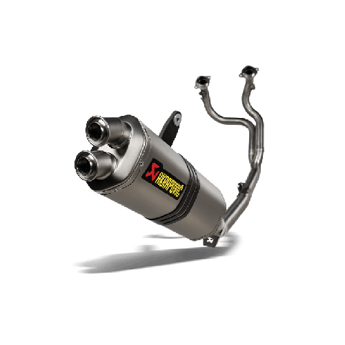 Akrapovic Scarico Completo Non omologato Titanio Inox per Honda CRF1100L Africa Twin 2020-2026