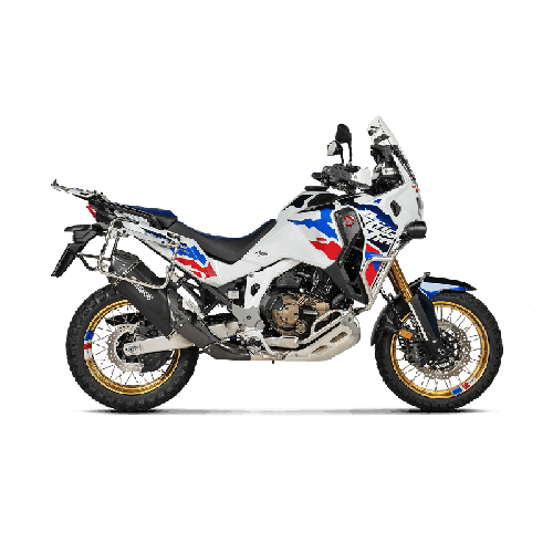 Akrapovic Slip-On Omologato per Honda CRF1100L Africa Twin 2024-2026