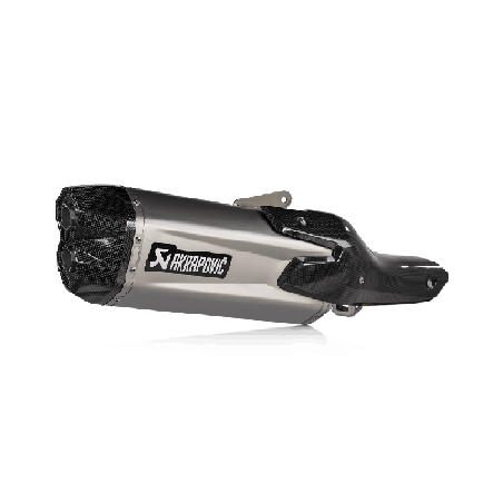 Akrapovic Slip-On Omologato Carbonio Titanio per Honda NT 1100 2022-2026