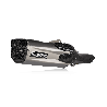 Akrapovic Slip-On Omologato Carbonio Titanio per Honda NT 1100 2022-2026