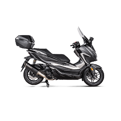 Akrapovic Slip-On Omologato Carbonio per Honda FORZA 350 2021-2024