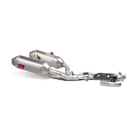 Akrapovic Scarico Completo Non omologato Titanio Inox per Honda CRF 250 R / RX 2016-2017