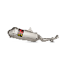 Akrapovic Slip-On Non omologato Titanio per Honda CRF 300 L-RALLY 2021-2026