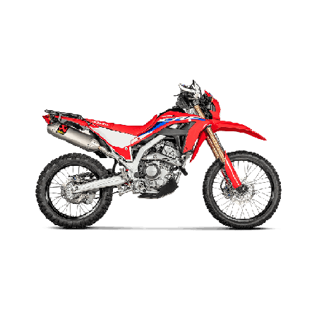 Akrapovic Slip-On Non omologato Titanio per Honda CRF 300 L-RALLY 2021-2026