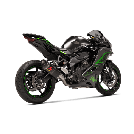 Akrapovic Scarico Completo Non omologato Carbonio Inox per Kawasaki NINJA ZX-2025R 2025 / 2020-2026