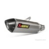 Akrapovic Silenziatore Omologato Carbonio Titanio per Kawasaki NINJA 400 2018-2024