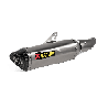 Akrapovic Slip-On Omologato Carbonio Titanio per Kawasaki NINJA 500 / Z500 2024-2026