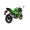 Akrapovic Slip-On Omologato Carbonio Titanio per Kawasaki NINJA 500 / Z500 2024-2026