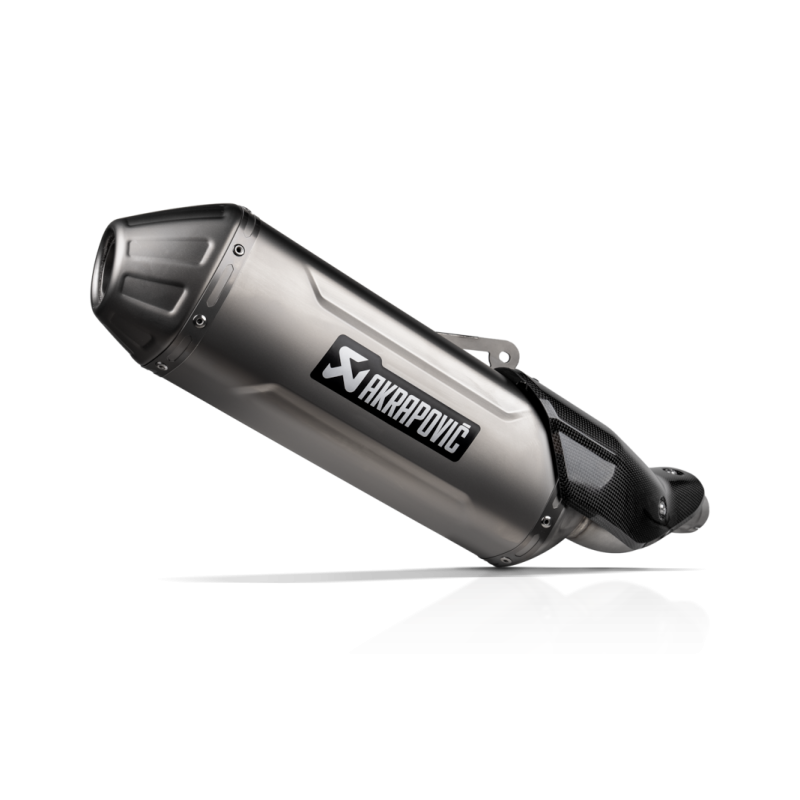 Akrapovic Slip-On Omologato Titanio per Kawasaki KLE 500 2026