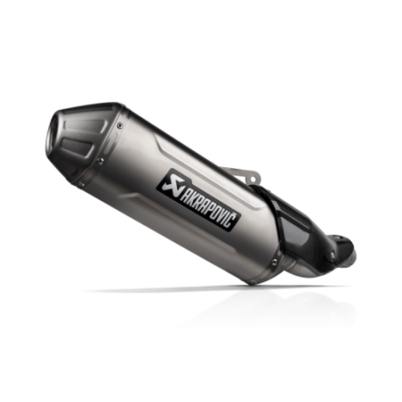 Akrapovic Slip-On Omologato Titanio per Kawasaki KLE 500 2026