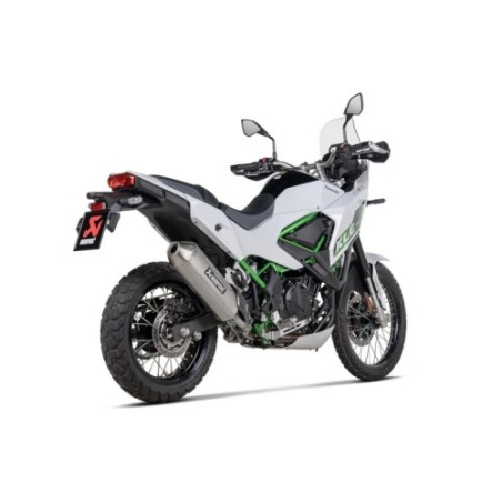 Akrapovic Slip-On Omologato Titanio per Kawasaki KLE 500 2026