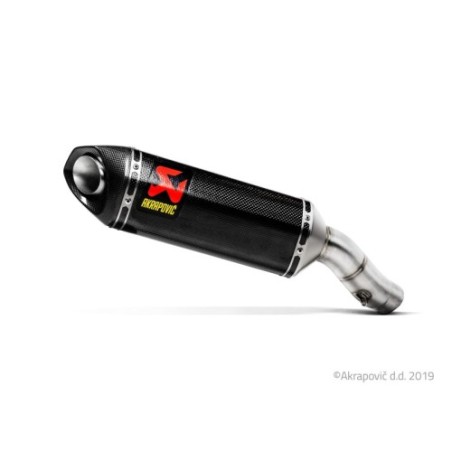 Akrapovic Silenziatore Non omologato Carbonio per Kawasaki ZX-6 R / 636 ZX-6R 636 2009-2026 / 2013-2020